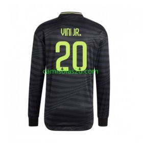 Camisolas de futebol Real Madrid Vinicius Junior 20 Equipamento 3ª 2022/23 Manga Comprida